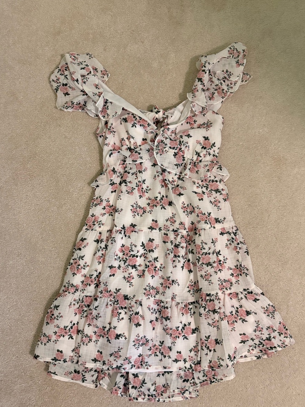 Floral Ruffle Sundress